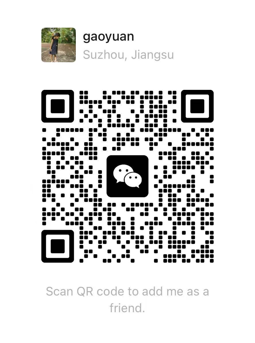 Personal WeChat QR code
